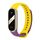 Per cinturino in silicone bicolore Mijobs Xiaomi Mi Band 8 (viola + giallo) Per cinturino in silicone bicolore Mijobs Xiaomi Mi Band 8 (viola + giallo)