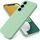 Custodia per telefono antiurto in silicone liquido di colore puro per Samsung Galaxy S23 FE 5G (verde) Custodia per telefono antiurto in silicone liquido di colore puro per Samsung Galaxy S23 FE 5G (verde)