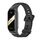 Per Xiaomi Mi Band 8 Mijobs CS Case Cinturino in silicone con foro piatto (nero) Per Xiaomi Mi Band 8 Mijobs CS Case Cinturino in silicone con foro piatto (nero)