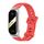 Per Xiaomi Mi Band 8 Mijobs CS Case Cinturino in silicone con foro piatto (argento rosso) Per Xiaomi Mi Band 8 Mijobs CS Case Cinturino in silicone con foro piatto (argento rosso)
