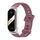 Per Xiaomi Mi Band 8 Mijobs CS Case Cinturino in silicone con foro piatto (vino rosso argento) Per Xiaomi Mi Band 8 Mijobs CS Case Cinturino in silicone con foro piatto (vino rosso argento)