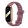 Per Xiaomi Mi Band 8 Mijobs Plus Custodia cinturino in silicone con foro piatto (vino rosso oro rosa) Per Xiaomi Mi Band 8 Mijobs Plus Custodia cinturino in silicone con foro piatto (vino rosso oro rosa)
