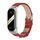 Per Xiaomi Mi Band 8 Mijobs CS Case Cinturino in pelle PU in microfibra (argento rosso) Per Xiaomi Mi Band 8 Mijobs CS Case Cinturino in pelle PU in microfibra (argento rosso)