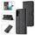 Custodia in pelle per Samsung Galaxy S23 FE 5G LC.IMEEKE (nero)
