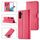 Custodia in pelle per Samsung Galaxy S23 FE 5G LC.IMEEKE (rosso)