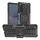 Per Sony Xperia 10 V Tire Texture TPU + Custodia per PC con supporto (nero) Per Sony Xperia 10 V Tire Texture TPU + Custodia per PC con supporto (nero)