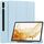Per Samsung Galaxy Tab S9 + custodia per tablet in pelle Smart TPU a 3 pieghe in puro colore con slot per penna (azzurro) Per Samsung Galaxy Tab S9 + custodia per tablet in pelle Smart TPU a 3 pieghe in puro colore con slot per penna (azzurro)