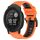 Per Garmin Instinct 2 Solar 22mm Cinturino sportivo in silicone bicolore (arancione + nero) Per Garmin Instinct 2 Solar 22mm Cinturino sportivo in silicone bicolore (arancione + nero)
