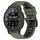 Per Garmin Instinct Crossover 22mm Cinturino sportivo in silicone bicolore (verde oliva + nero) Per Garmin Instinct Crossover 22mm Cinturino sportivo in silicone bicolore (verde oliva + nero)