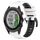 Per Garmin Approach S62 22mm Cinturino sportivo in silicone bicolore (bianco + nero) Per Garmin Approach S62 22mm Cinturino sportivo in silicone bicolore (bianco + nero)