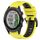 Per Garmin Approach S62 22mm Cinturino sportivo in silicone bicolore (giallo + nero) Per Garmin Approach S62 22mm Cinturino sportivo in silicone bicolore (giallo + nero)