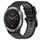 Per Garmin Fenix 6 GPS 22mm Cinturino sportivo in silicone bicolore (nero + grigio) Per Garmin Fenix 6 GPS 22mm Cinturino sportivo in silicone bicolore (nero + grigio)