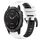 Per Garmin Fenix 6 Pro GPS 22mm Cinturino sportivo in silicone bicolore (bianco + nero) Per Garmin Fenix 6 Pro GPS 22mm Cinturino sportivo in silicone bicolore (bianco + nero)