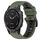 Per Garmin Fenix 6 Pro GPS 22mm Cinturino sportivo in silicone bicolore (verde oliva + nero) Per Garmin Fenix 6 Pro GPS 22mm Cinturino sportivo in silicone bicolore (verde oliva + nero)
