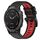 Per Garmin Fenix 6 Pro GPS 22mm Cinturino sportivo in silicone bicolore (nero + rosso) Per Garmin Fenix 6 Pro GPS 22mm Cinturino sportivo in silicone bicolore (nero + rosso)