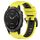 Per Garmin Fenix 6 Pro GPS 22mm Cinturino sportivo in silicone bicolore (giallo + nero) Per Garmin Fenix 6 Pro GPS 22mm Cinturino sportivo in silicone bicolore (giallo + nero)