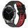 Per Garmin Quatix 5 Sapphire 22mm Cinturino sportivo in silicone bicolore (nero + rosso) Per Garmin Quatix 5 Sapphire 22mm Cinturino sportivo in silicone bicolore (nero + rosso)