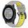 Per Garmin Forerunner 945 22mm Cinturino sportivo in silicone bicolore (grigio + giallo) Per Garmin Forerunner 945 22mm Cinturino sportivo in silicone bicolore (grigio + giallo)