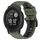 Per Garmin Instinct 22mm Cinturino sportivo in silicone bicolore (verde oliva + nero) Per Garmin Instinct 22mm Cinturino sportivo in silicone bicolore (verde oliva + nero)