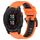 Per Garmin Fenix 7S Pro 42mm 20mm Cinturino sportivo in silicone bicolore (arancione + nero) Per Garmin Fenix 7S Pro 42mm 20mm Cinturino sportivo in silicone bicolore (arancione + nero)
