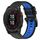 Per Garmin Fenix 7S Pro 42mm 20mm Cinturino sportivo in silicone bicolore (nero + blu) Per Garmin Fenix 7S Pro 42mm 20mm Cinturino sportivo in silicone bicolore (nero + blu)