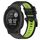 Per Garmin Instinct 2S 20mm Cinturino sportivo in silicone bicolore (nero + verde lime) Per Garmin Instinct 2S 20mm Cinturino sportivo in silicone bicolore (nero + verde lime)