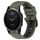 Per Garmin Fenix 5S 20mm Cinturino sportivo in silicone bicolore (verde oliva + nero) Per Garmin Fenix 5S 20mm Cinturino sportivo in silicone bicolore (verde oliva + nero)