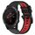 Per Garmin Fenix 5S Plus 20mm Cinturino sportivo in silicone bicolore (nero + rosso) Per Garmin Fenix 5S Plus 20mm Cinturino sportivo in silicone bicolore (nero + rosso)