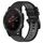 Per Garmin Fenix 5S Plus 20mm Cinturino sportivo in silicone bicolore (nero + grigio) Per Garmin Fenix 5S Plus 20mm Cinturino sportivo in silicone bicolore (nero + grigio)