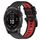 Per Garmin Fenix 7X Pro 51mm 26mm Cinturino sportivo in silicone bicolore (nero + rosso) Per Garmin Fenix 7X Pro 51mm 26mm Cinturino sportivo in silicone bicolore (nero + rosso)