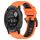 Per Garmin Instinct 2X Solar 26mm Cinturino sportivo in silicone bicolore (arancione + nero) Per Garmin Instinct 2X Solar 26mm Cinturino sportivo in silicone bicolore (arancione + nero)