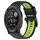 Per Garmin Instinct 2X Solar 26mm Cinturino sportivo in silicone bicolore (nero + verde lime) Per Garmin Instinct 2X Solar 26mm Cinturino sportivo in silicone bicolore (nero + verde lime)