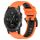 Per Garmin D2 Delta PX 26mm Cinturino sportivo in silicone bicolore (arancione + nero) Per Garmin D2 Delta PX 26mm Cinturino sportivo in silicone bicolore (arancione + nero)