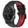 Per Garmin D2 Delta PX 26mm Cinturino sportivo in silicone bicolore (nero + rosso) Per Garmin D2 Delta PX 26mm Cinturino sportivo in silicone bicolore (nero + rosso)