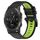Per Garmin D2 Delta PX 26mm Cinturino sportivo in silicone bicolore (nero + verde lime) Per Garmin D2 Delta PX 26mm Cinturino sportivo in silicone bicolore (nero + verde lime)