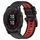 Per Garmin Fenix 7X 26mm Cinturino sportivo in silicone bicolore (nero + rosso) Per Garmin Fenix 7X 26mm Cinturino sportivo in silicone bicolore (nero + rosso)