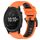 Per Garmin Tactix Delta 26mm Cinturino sportivo in silicone bicolore (arancione + nero) Per Garmin Tactix Delta 26mm Cinturino sportivo in silicone bicolore (arancione + nero)