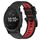 Per Garmin Tactix Delta 26mm Cinturino sportivo in silicone bicolore (nero + rosso) Per Garmin Tactix Delta 26mm Cinturino sportivo in silicone bicolore (nero + rosso)