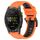 Per Garmin Enduro 2 26mm Cinturino sportivo in silicone bicolore (arancione + nero) Per Garmin Enduro 2 26mm Cinturino sportivo in silicone bicolore (arancione + nero)
