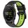 Per Garmin Enduro 2 26mm Cinturino sportivo in silicone bicolore (nero + verde lime) Per Garmin Enduro 2 26mm Cinturino sportivo in silicone bicolore (nero + verde lime)