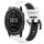 Per Garmin Fenix 6X Pro 26mm Cinturino sportivo in silicone bicolore (bianco + nero) Per Garmin Fenix 6X Pro 26mm Cinturino sportivo in silicone bicolore (bianco + nero)