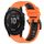 Per Garmin Fenix 6X Sapphire 26mm Cinturino sportivo in silicone bicolore (arancione + nero) Per Garmin Fenix 6X Sapphire 26mm Cinturino sportivo in silicone bicolore (arancione + nero)