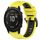 Per Garmin Fenix 6X Sapphire 26mm Cinturino sportivo in silicone bicolore (giallo + nero) Per Garmin Fenix 6X Sapphire 26mm Cinturino sportivo in silicone bicolore (giallo + nero)
