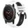 Per Garmin Fenix 5X Sapphire 26mm Cinturino sportivo in silicone bicolore (bianco + nero) Per Garmin Fenix 5X Sapphire 26mm Cinturino sportivo in silicone bicolore (bianco + nero)