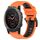 Per Garmin Fenix 5X Sapphire 26mm Cinturino sportivo in silicone bicolore (arancione + nero) Per Garmin Fenix 5X Sapphire 26mm Cinturino sportivo in silicone bicolore (arancione + nero)
