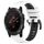 Per Garmin Fenix 5X Plus 26mm Cinturino sportivo in silicone bicolore (bianco + nero) Per Garmin Fenix 5X Plus 26mm Cinturino sportivo in silicone bicolore (bianco + nero)
