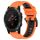 Per Garmin Fenix 5X Plus 26mm Cinturino sportivo in silicone bicolore (arancione + nero) Per Garmin Fenix 5X Plus 26mm Cinturino sportivo in silicone bicolore (arancione + nero)