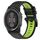 Per Garmin Fenix 3 26mm Cinturino sportivo in silicone bicolore (nero + verde lime) Per Garmin Fenix 3 26mm Cinturino sportivo in silicone bicolore (nero + verde lime)