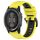 Per Garmin Fenix 3 HR 26mm Cinturino sportivo in silicone bicolore (giallo + nero) Per Garmin Fenix 3 HR 26mm Cinturino sportivo in silicone bicolore (giallo + nero)