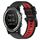 Per Garmin Descent MK 1 26mm Cinturino sportivo in silicone bicolore (nero + rosso) Per Garmin Descent MK 1 26mm Cinturino sportivo in silicone bicolore (nero + rosso)